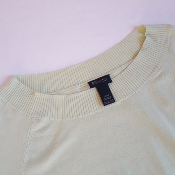 🆕Lane Bryant 3/4 Sleeve Boatneck Sweater - Picture 2 of 3